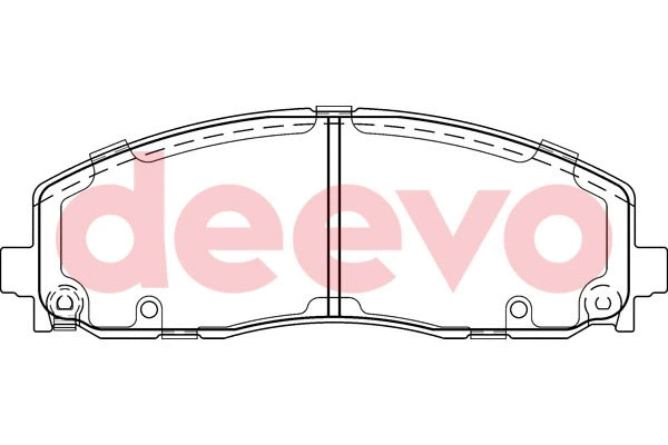 Brake Pad Set, disc brake (BP58320)