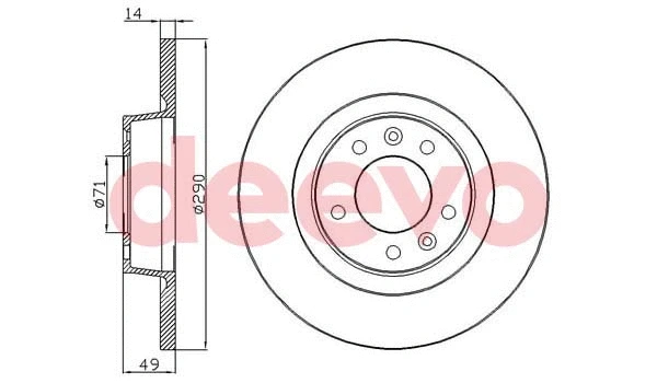 Brake Disc (BD19320)
