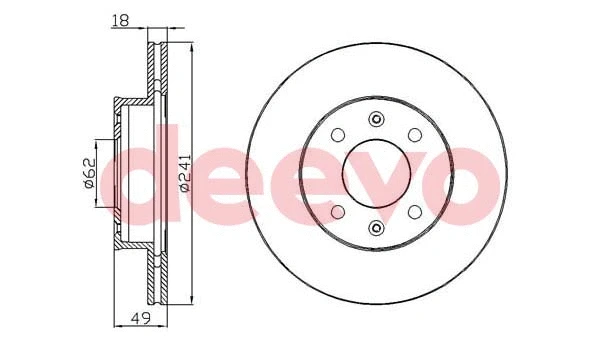 Brake Disc (BD17560)