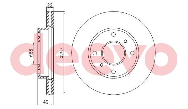 Brake Disc (BD26000)