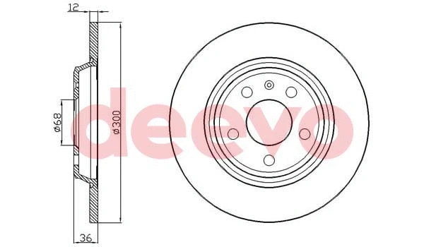 Brake Disc (BD20580)