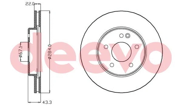 Brake Disc (BD29180)