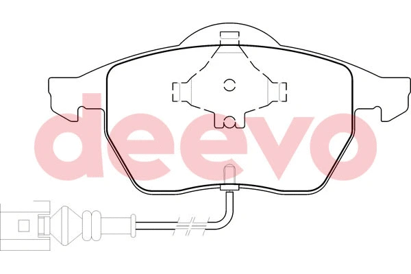 Brake Pad Set, disc brake (BP53240)