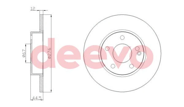 Brake Disc (BD18540)