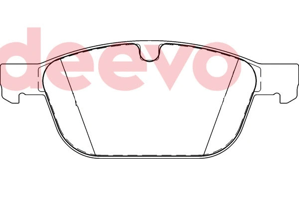 Brake Pad Set, disc brake (BP80140)