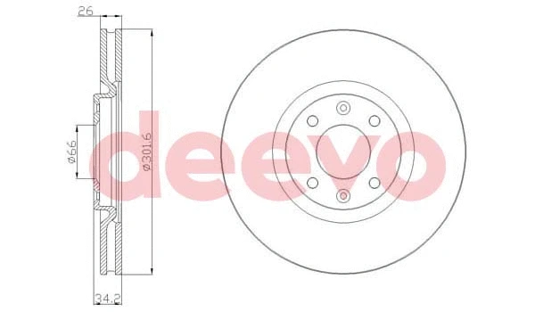 Brake Disc (BD23480)
