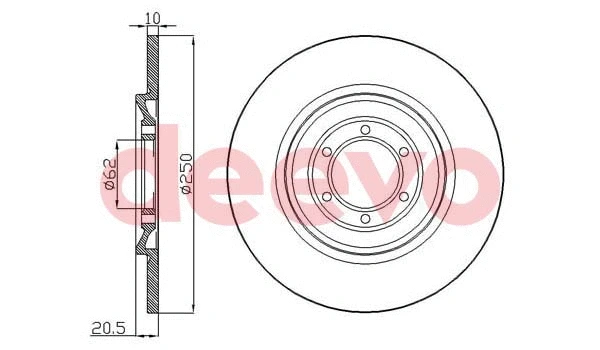 Brake Disc (BD26600)