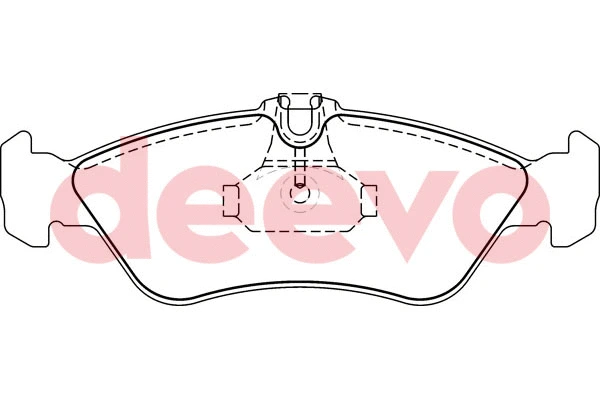 Brake Pad Set, disc brake (BP63060)