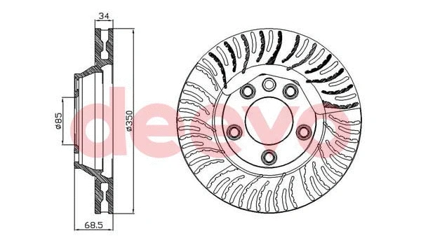 Brake Disc (BD15440)