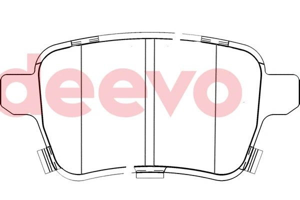 Brake Pad Set, disc brake (BP84160)