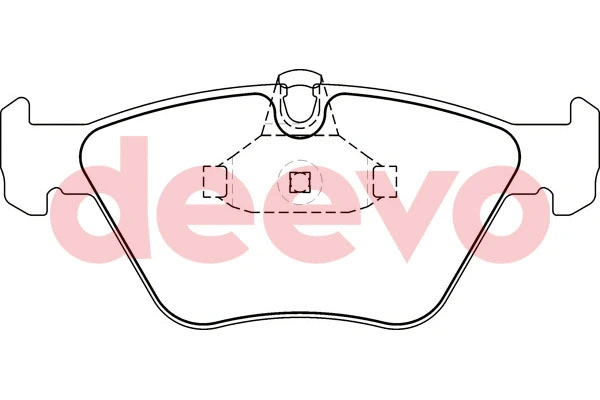 Brake Pad Set, disc brake (BP57140)