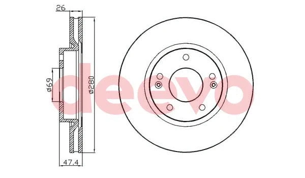Brake Disc (BD15760)