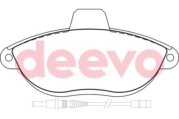 Brake Pad Set, disc brake (BP51640)