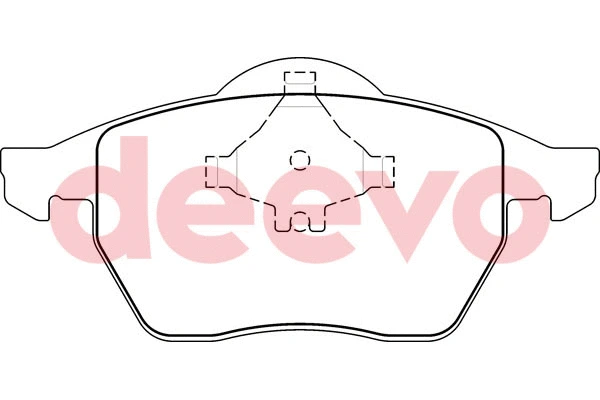 Brake Pad Set, disc brake (BP56520)