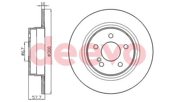 Brake Disc (BD21180)