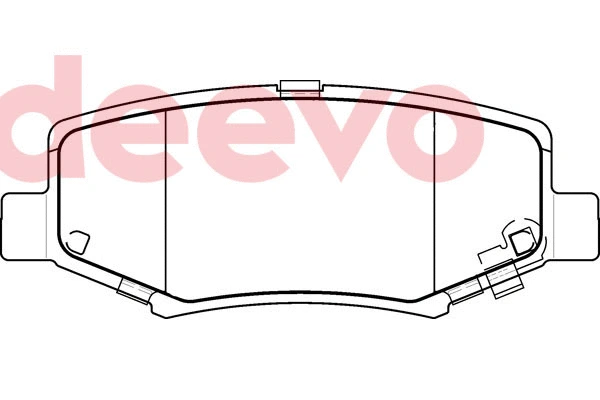 Brake Pad Set, disc brake (BP80040)