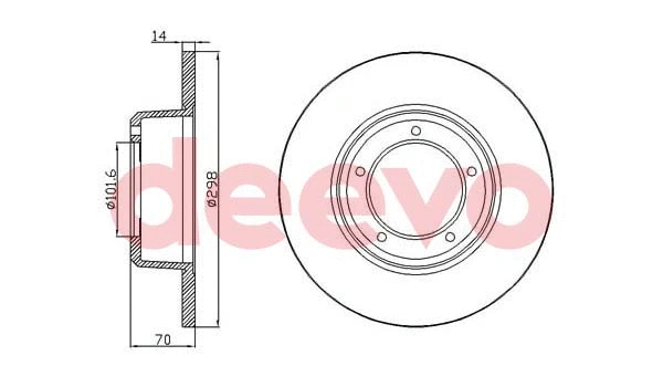 Brake Disc (BD13200)