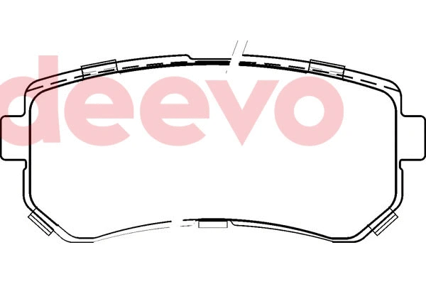 Brake Pad Set, disc brake (BP80560)
