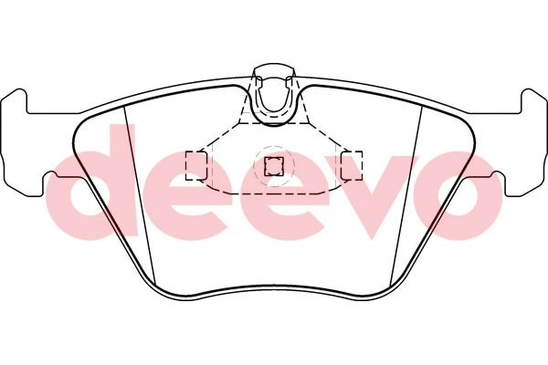Brake Pad Set, disc brake (BP54760)