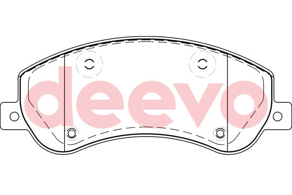 Brake Pad Set, disc brake (BP54040)