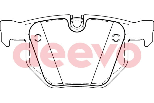 Brake Pad Set, disc brake (BP58540)