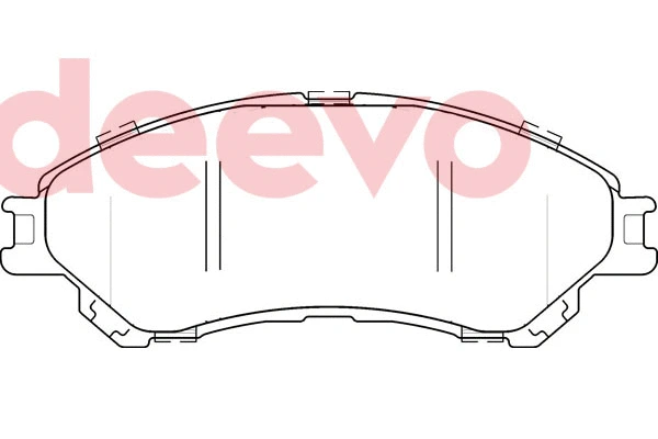 Brake Pad Set, disc brake (BP84260)
