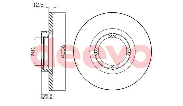 Brake Disc (BD34700)