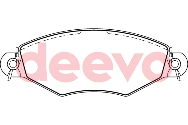 Brake Pad Set, disc brake (BP52420)