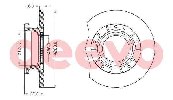 Brake Disc (BD18940)