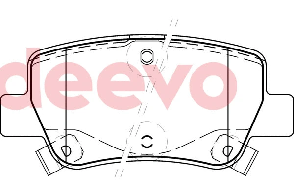 Brake Pad Set, disc brake (BP80080)