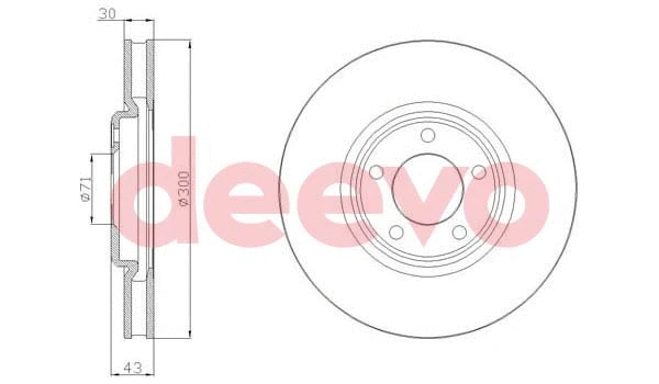Brake Disc (BD33560)