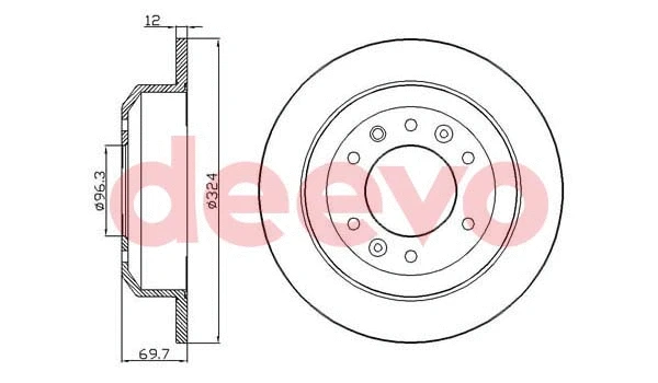 Brake Disc (BD19480)