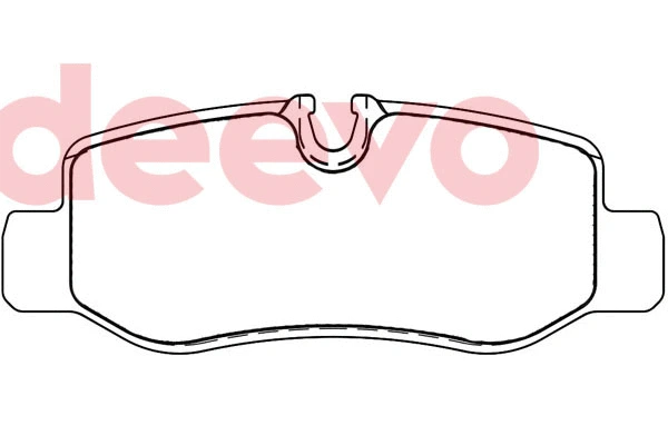 Brake Pad Set, disc brake (BP84600)