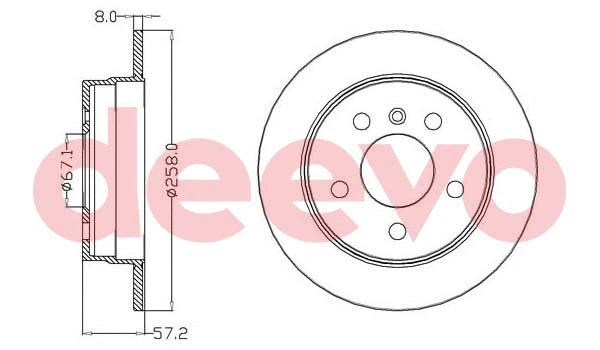 Brake Disc (BD19840)