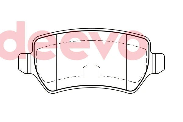 Brake Pad Set, disc brake (BP85100)