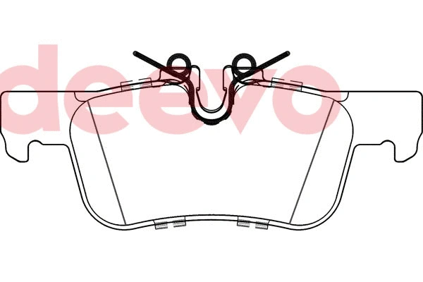 Brake Pad Set, disc brake (BP84620)