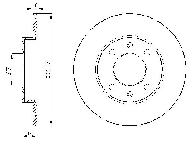 Brake Disc (BD27080)