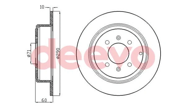 Brake Disc (BD32180)
