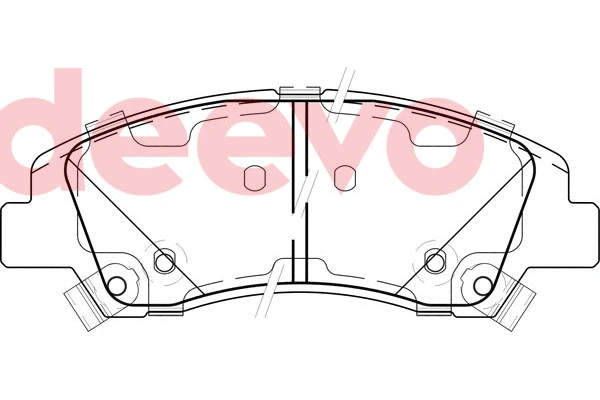 Brake Pad Set, disc brake (BP84320)