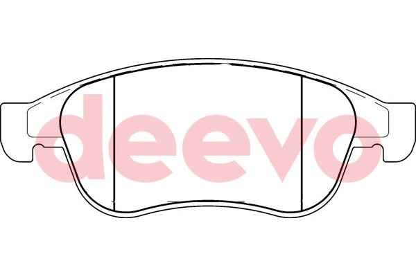 Brake Pad Set, disc brake (BP53460)