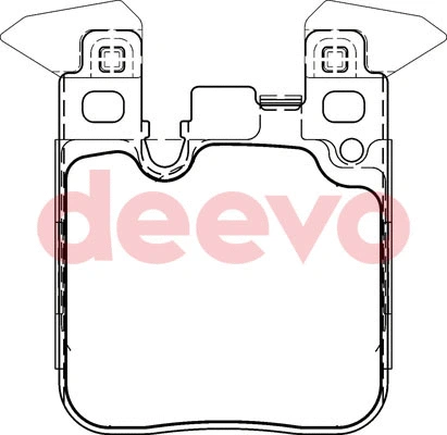 Brake Pad Set, disc brake (BP82880)