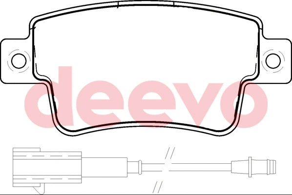 Brake Pad Set, disc brake (BP54500)