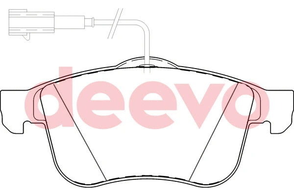 Brake Pad Set, disc brake (BP54400)