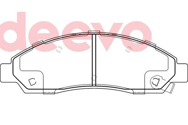 Brake Pad Set, disc brake (BP80900)