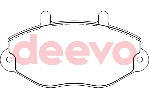 Brake Pad Set, disc brake (BP56720)
