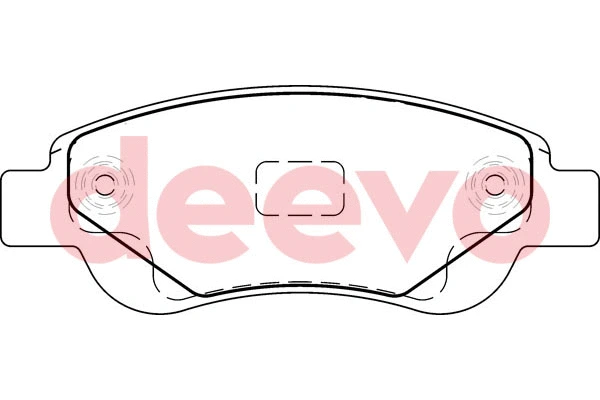 Brake Pad Set, disc brake (BP50420)