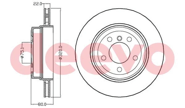 Brake Disc (BD17400)