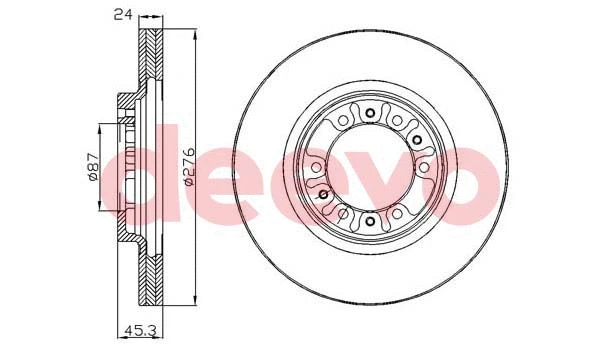 Brake Disc (BD30500)