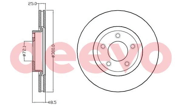 Brake Disc (BD17240)