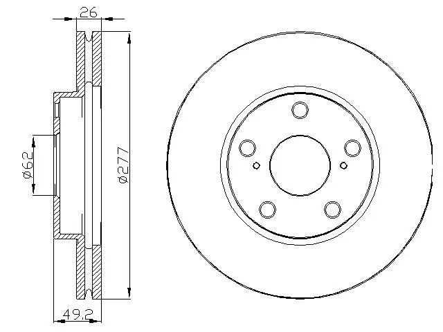 Brake Disc (BD36820)